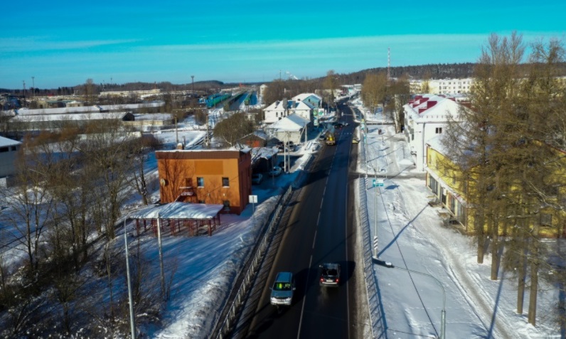 Завершился ремонт приграничного участка трассы «Скандинавия» в Светогорске
