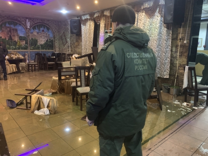 После стрельбы в кафе Шлиссельбурга полиция задержала 8 человек