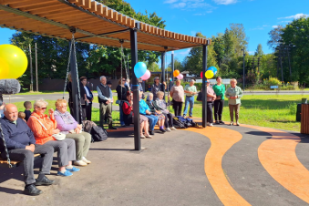 В Будогощи — новое благоустроенное пространство