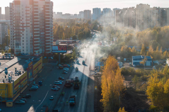 Названы сроки окончания ремонта на Центральной улице Мурино