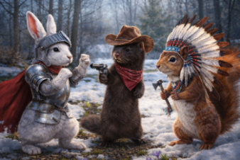 Брачный ажиотаж в лесах Ленобласти. Ковбои, команчи и рыцари выходят на тропу любви