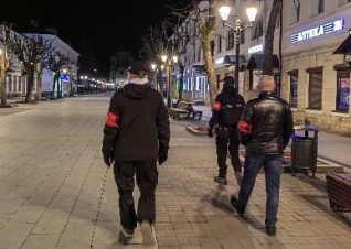 Дружинники обеспечили безопасность на Пасху в Гатчине