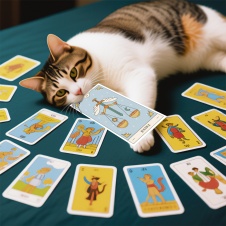 Все коты поют и плачут – этот карты ворошит