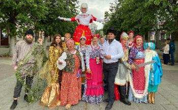 На Пушкинском празднике в Гатчине