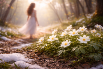 И не девушка, и не видение