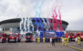 103 пожарная часть Коммунара – в десятке лучших на соревнованиях по маневрированию!