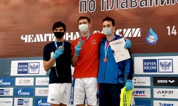 Тосненский пловец завоевал бронзу на чемпионате России