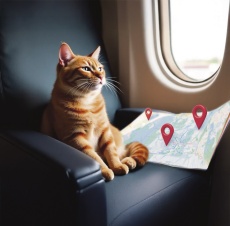 Кошка, которая летает сама по себе